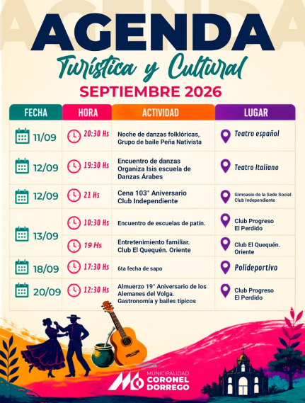 AGENDA SEPTIEMBRE
