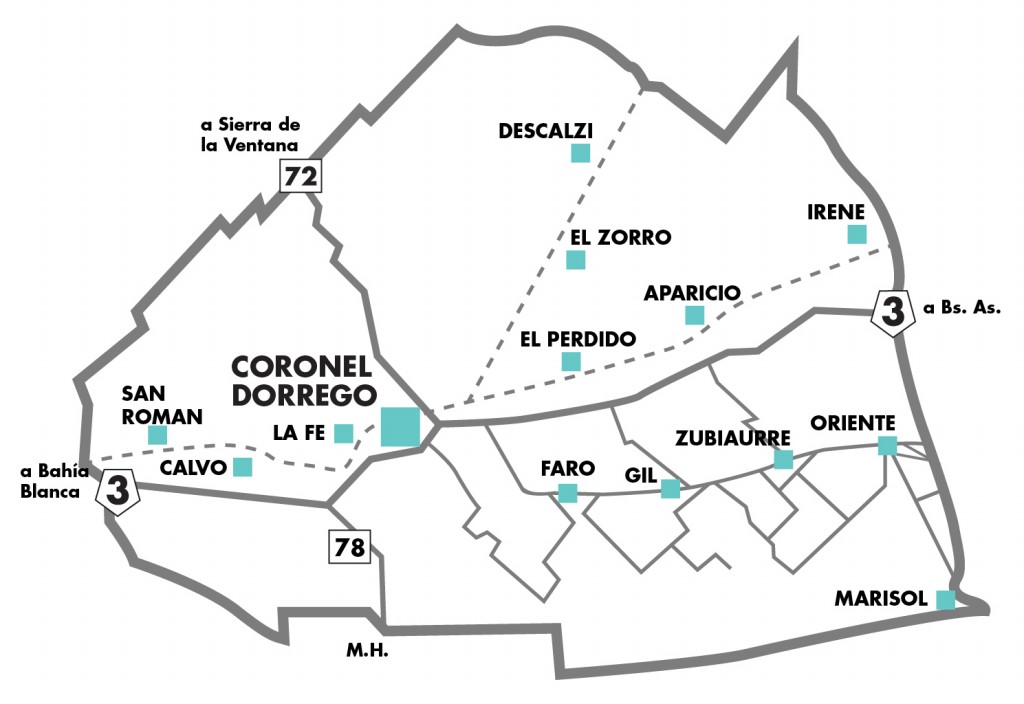mapa del distrito